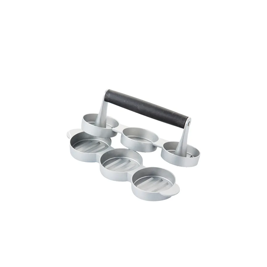 Barbecook Mini hamburgerpresse for 3 burgere
