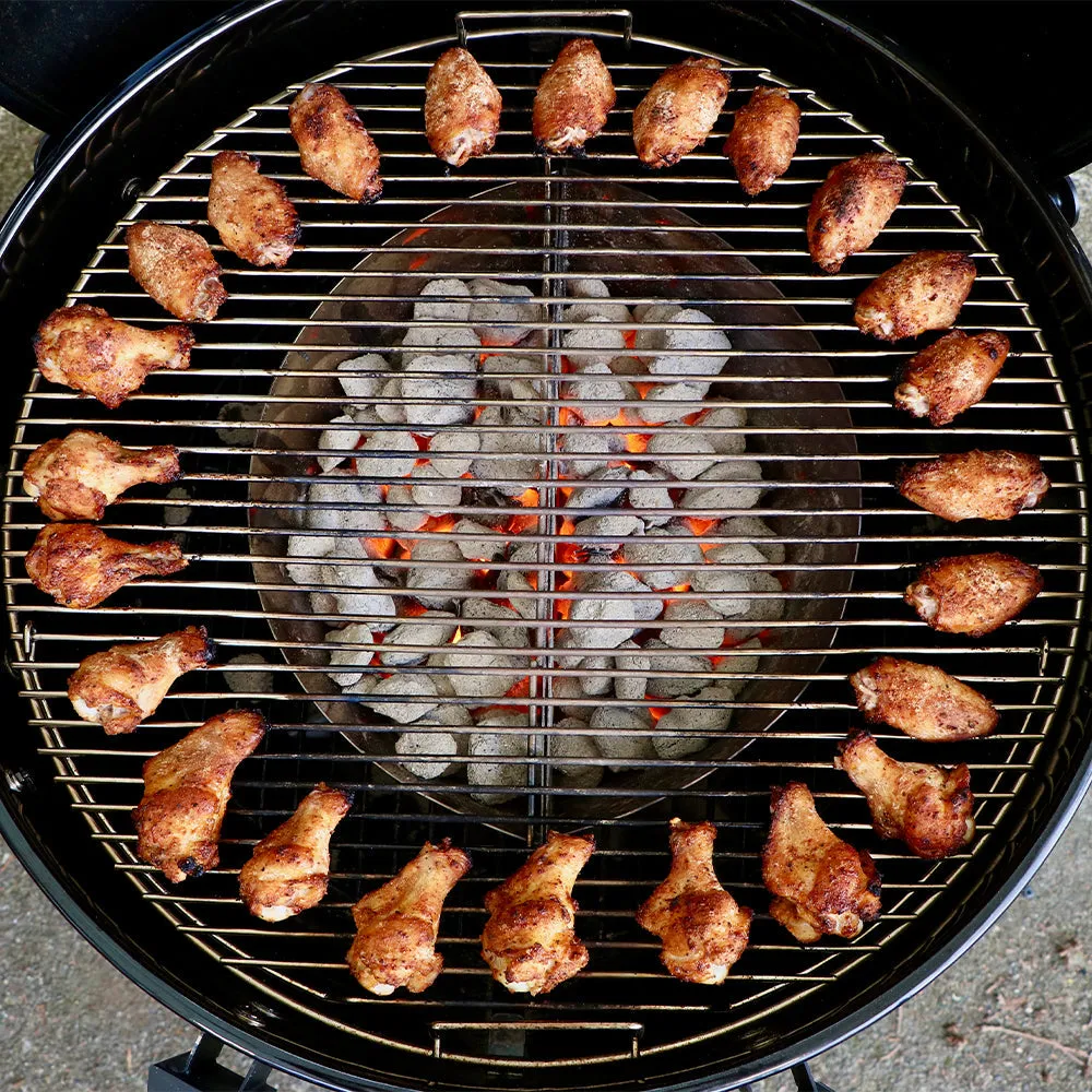 SnS Grills Slow 'N Sear FireBaskets+ kullkurv med vannpanne