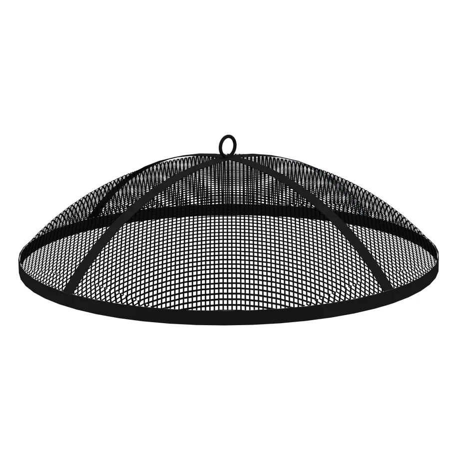 Barbecook Steel Spark Screen gnistfanger 75 cm svart stål