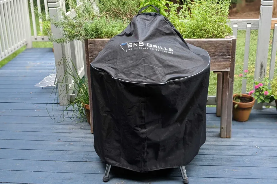 SnS Grills Slow ’N Sear Kettle Grill Cover grilltrekk 22 tommer