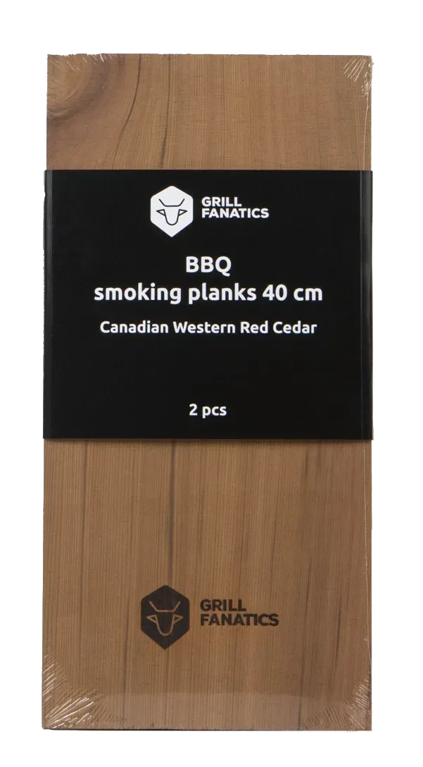 Grill Fanatics BBQ Rookplank røykplanke 40 cm 2 stk