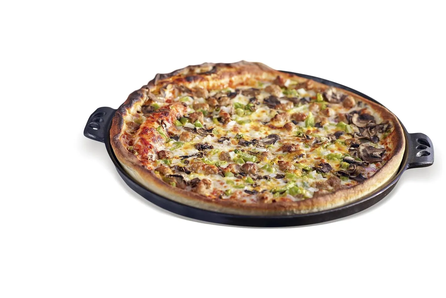 Camp Chef Cast Iron Pizza Pan pizzapanne 14 tommer støpejern