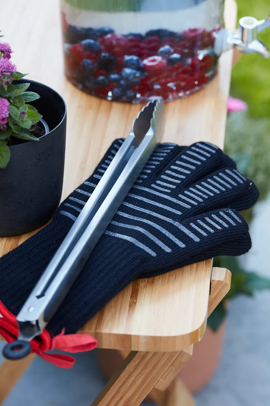 Barbecook Premium par grillhansker svarte