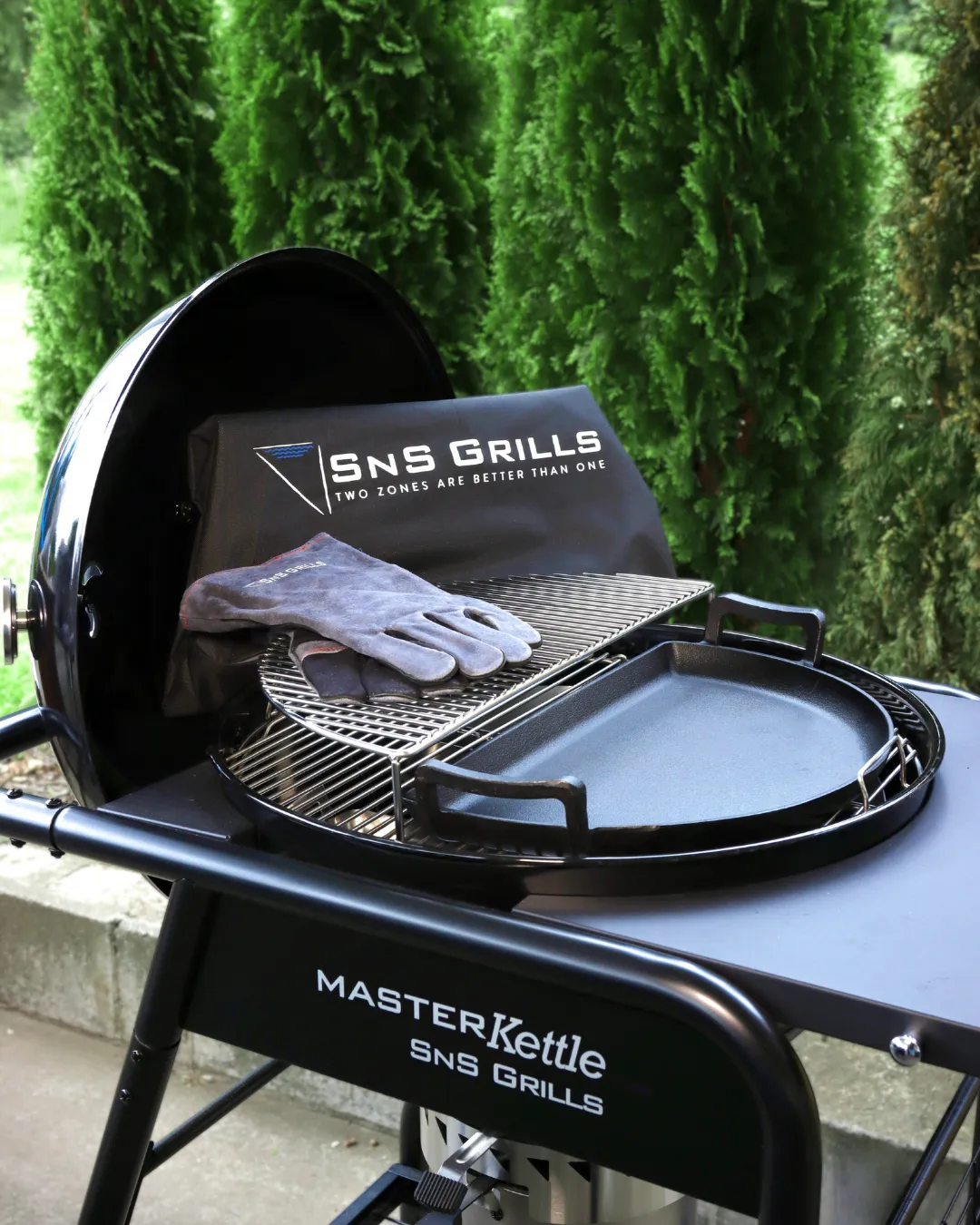 SnS Grills MasterKettle Platinum Bundle kullgrill komplett grillpakke