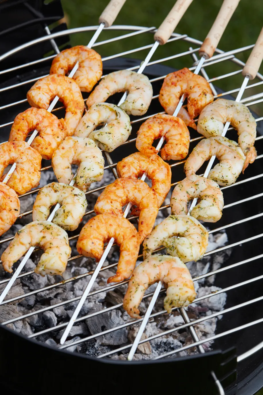 Barbecook grillspyd i FSC-tre, 4 stk.