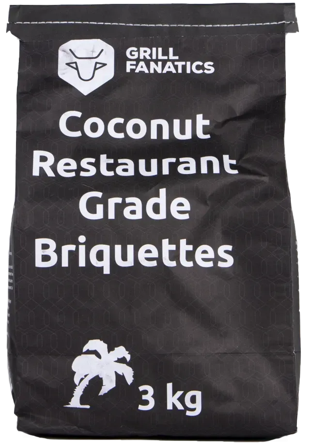Grill Fanatics Kokos Briketten grillbriketter 3 kg