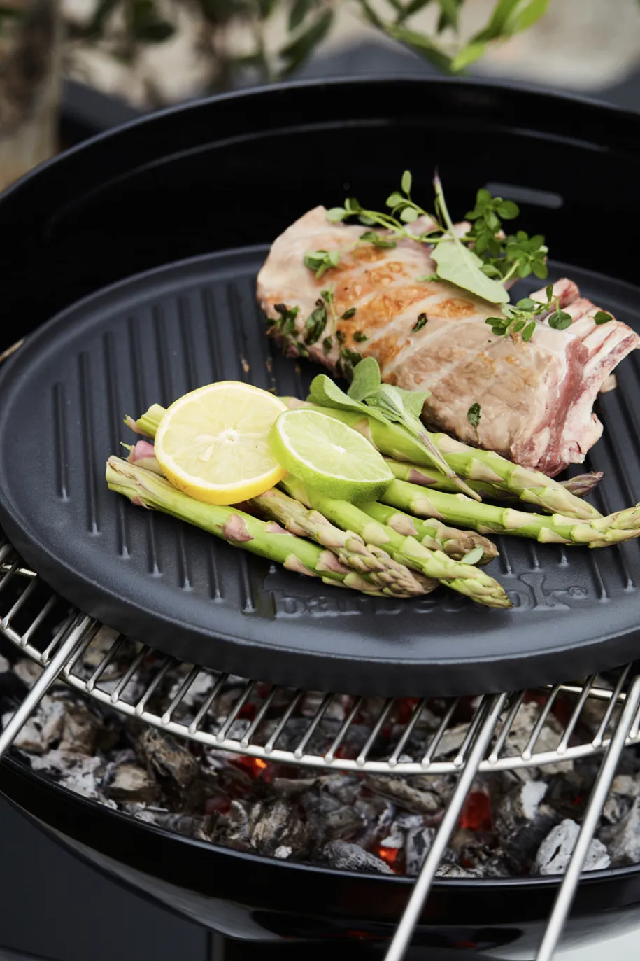 Barbecook rund universal kontaktplate til grill