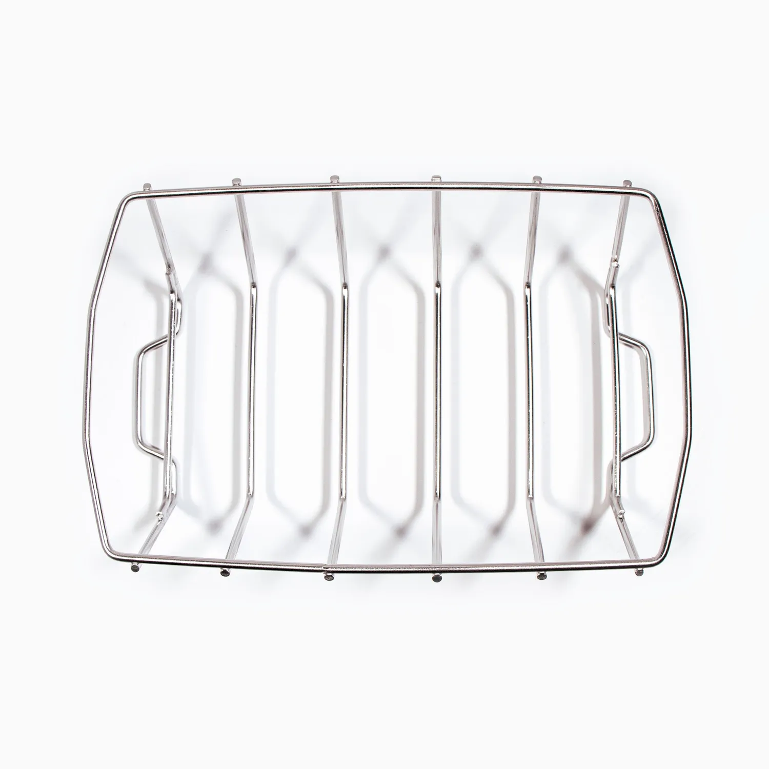 SnS Grills Rib 'N Roast Rack ribbestativ rustfritt stål
