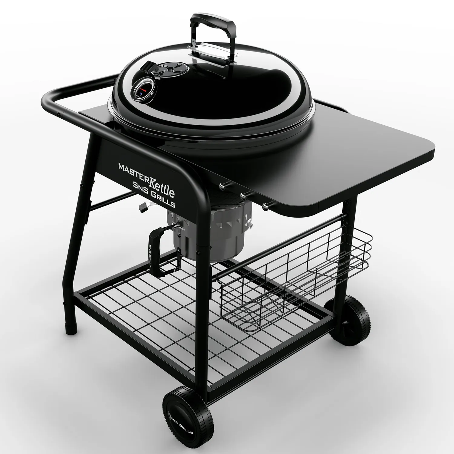 SnS Grills MasterKettle 22” kullgrill med røyker
