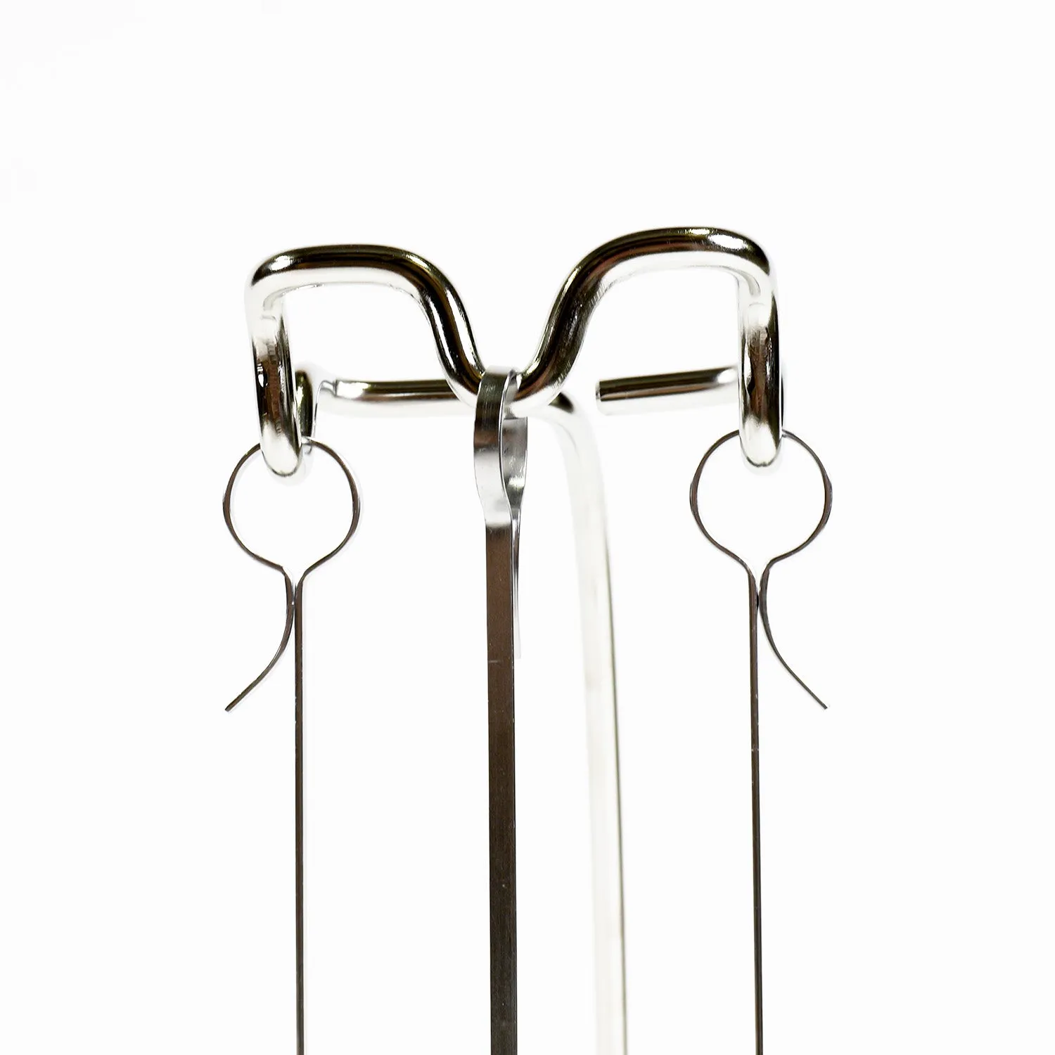 Kasai Stainless Steel 3-Skewer Grilling Rack grillspydstativ 3 spyd rustfritt stål