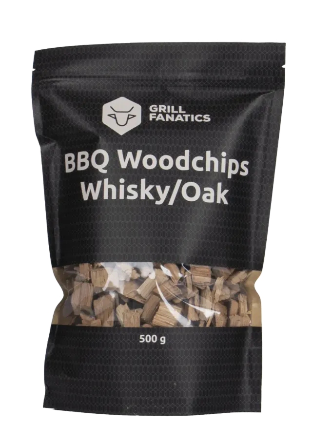 Grill Fanatics BBQ røykflis whisky/eik