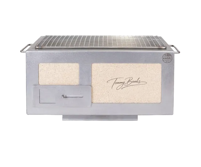 Kasai Little Kasai Konro-grill Tommy Banks Edition 230 x 370 mm