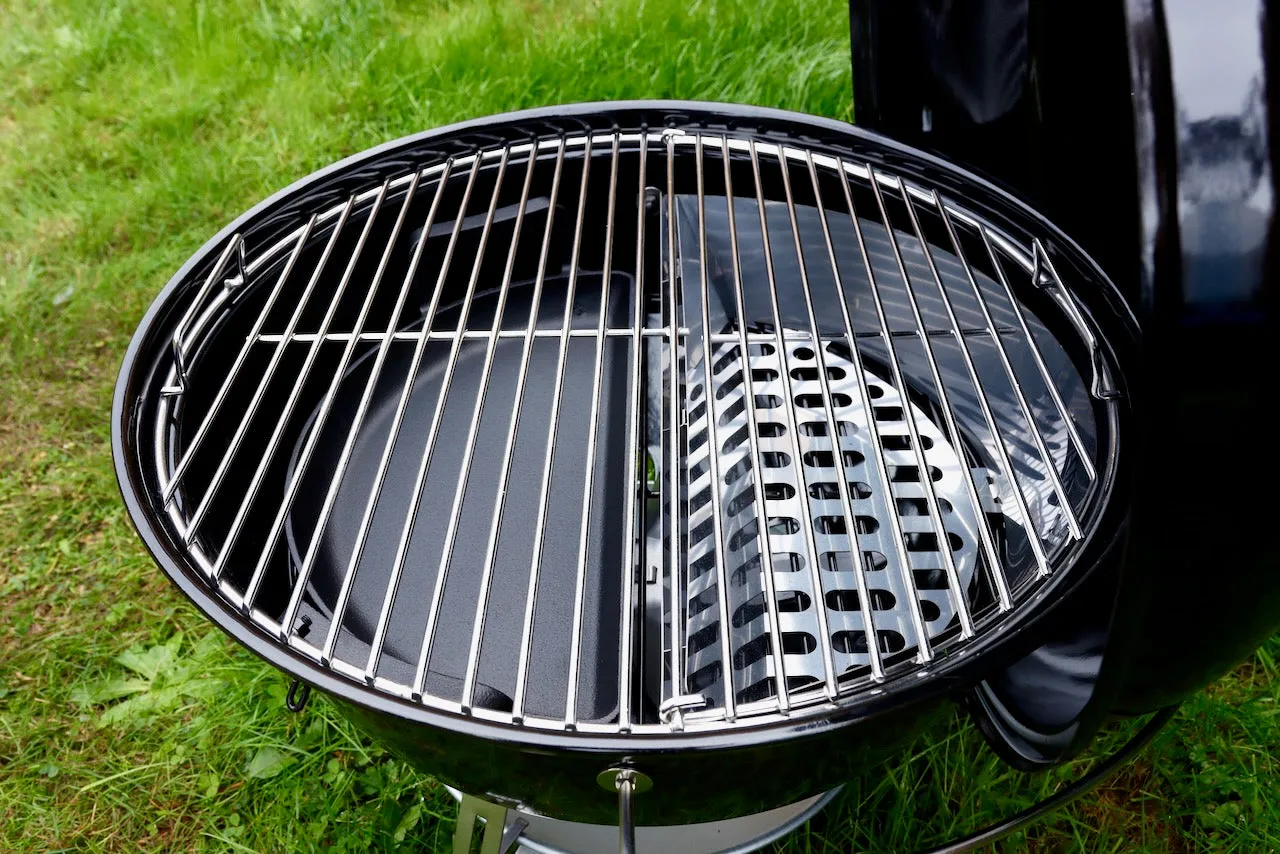 SnS Grills Drip ’N Griddle Pan 18 tommer støpejernspanne til grill