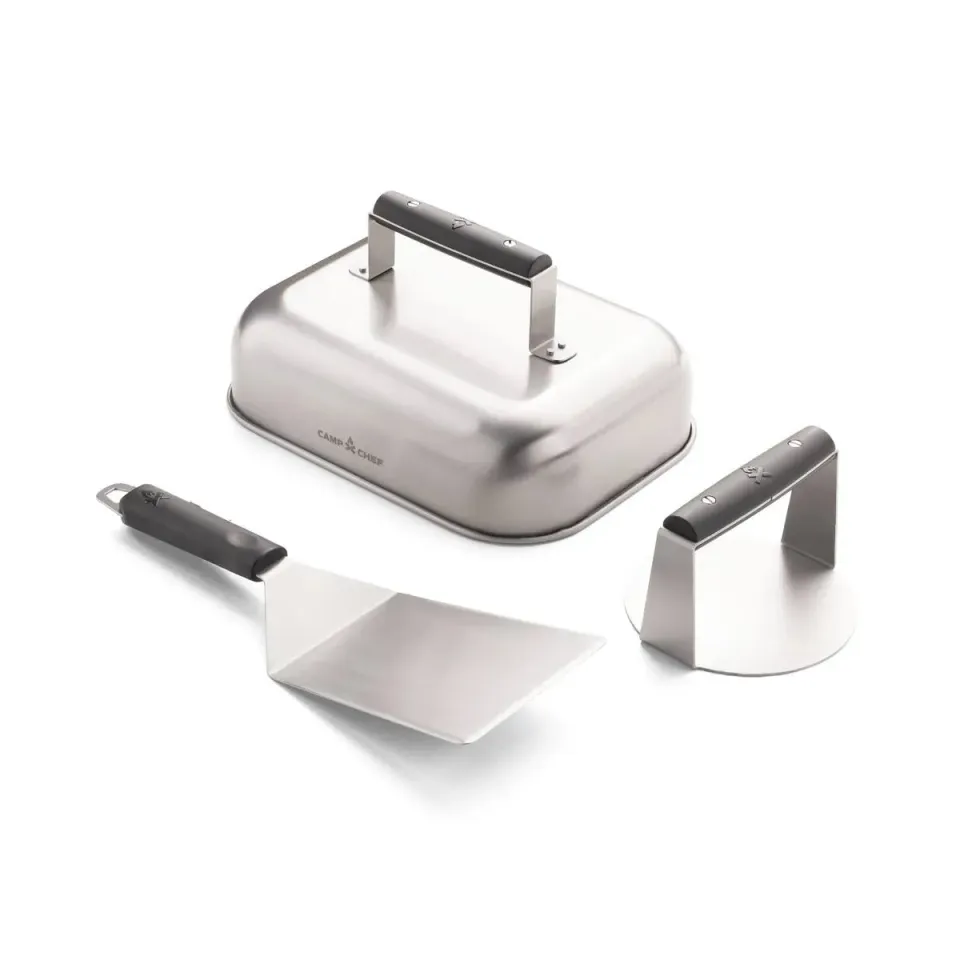 Camp Chef Smashed Burger Kit burgerutstyr