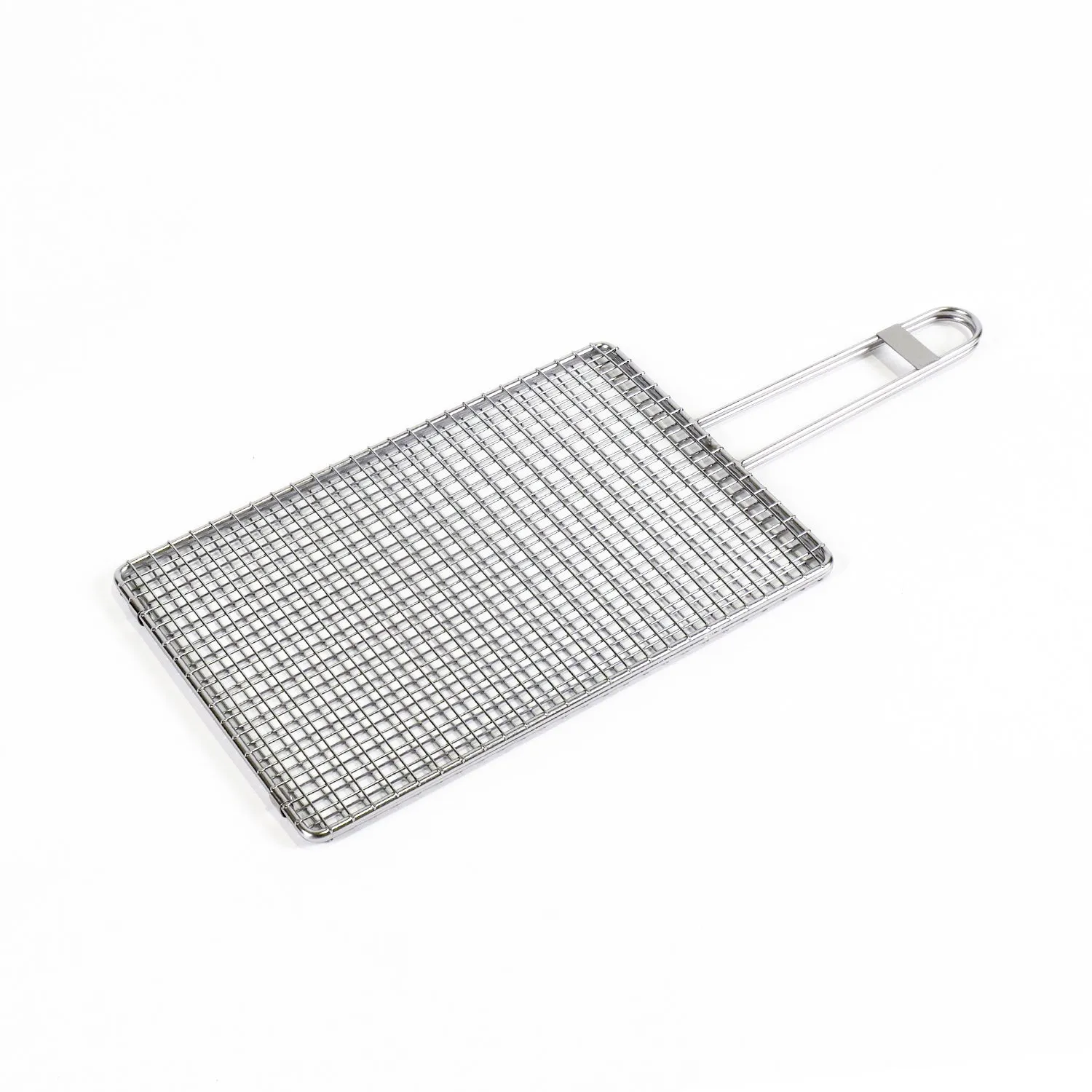 Kasai dobbel grillkurv i rustfritt stål 30 x 20 cm