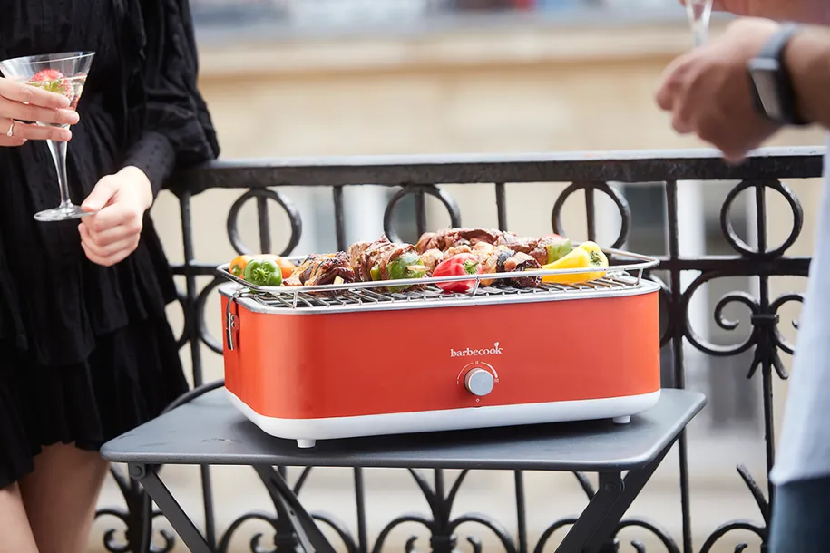 Barbecook E-Carlo elektrisk grill rød