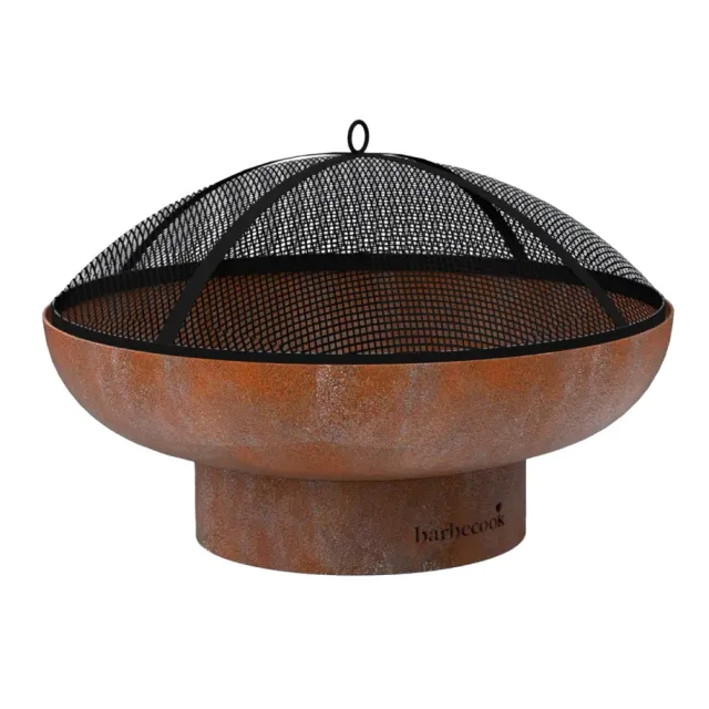 Barbecook Steel Spark Screen gnistfanger 75 cm svart stål