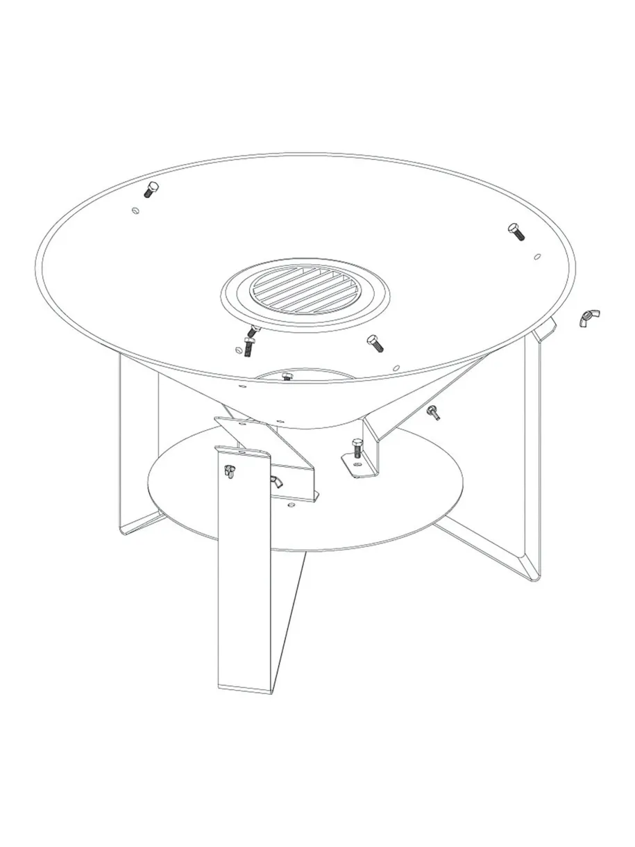 Barbecook Modern 60 bålpanne