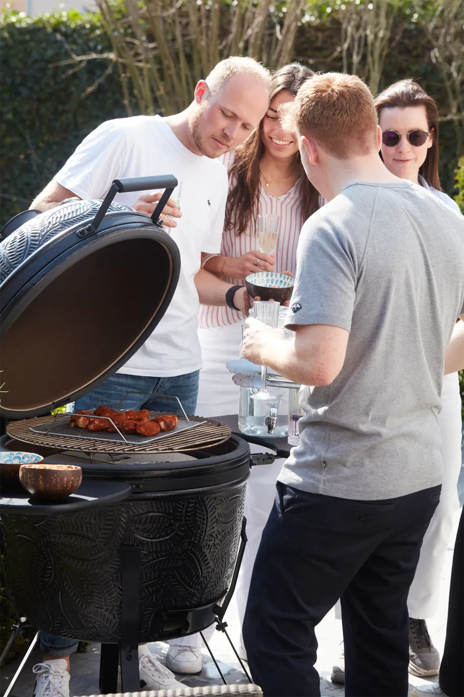Barbecook Kamal 60/XL kamadogrill matt svart 53 cm