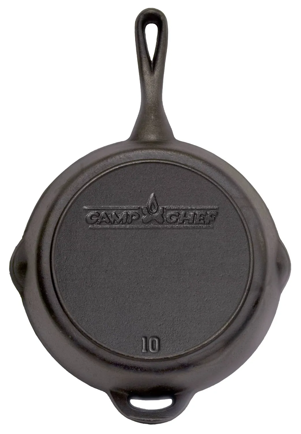 Camp Chef Classic Cast Iron Skillets stekepanne 10 tommer forhåndsinnbrent