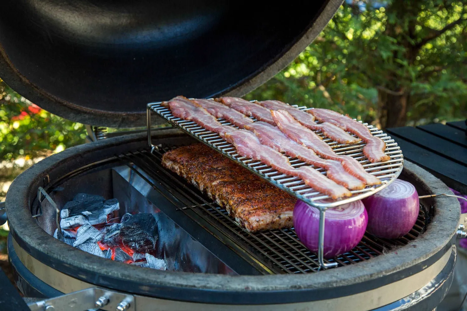 SnS Grills Elevated Cooking Grate hevet grillrist i 304 rustfritt stål