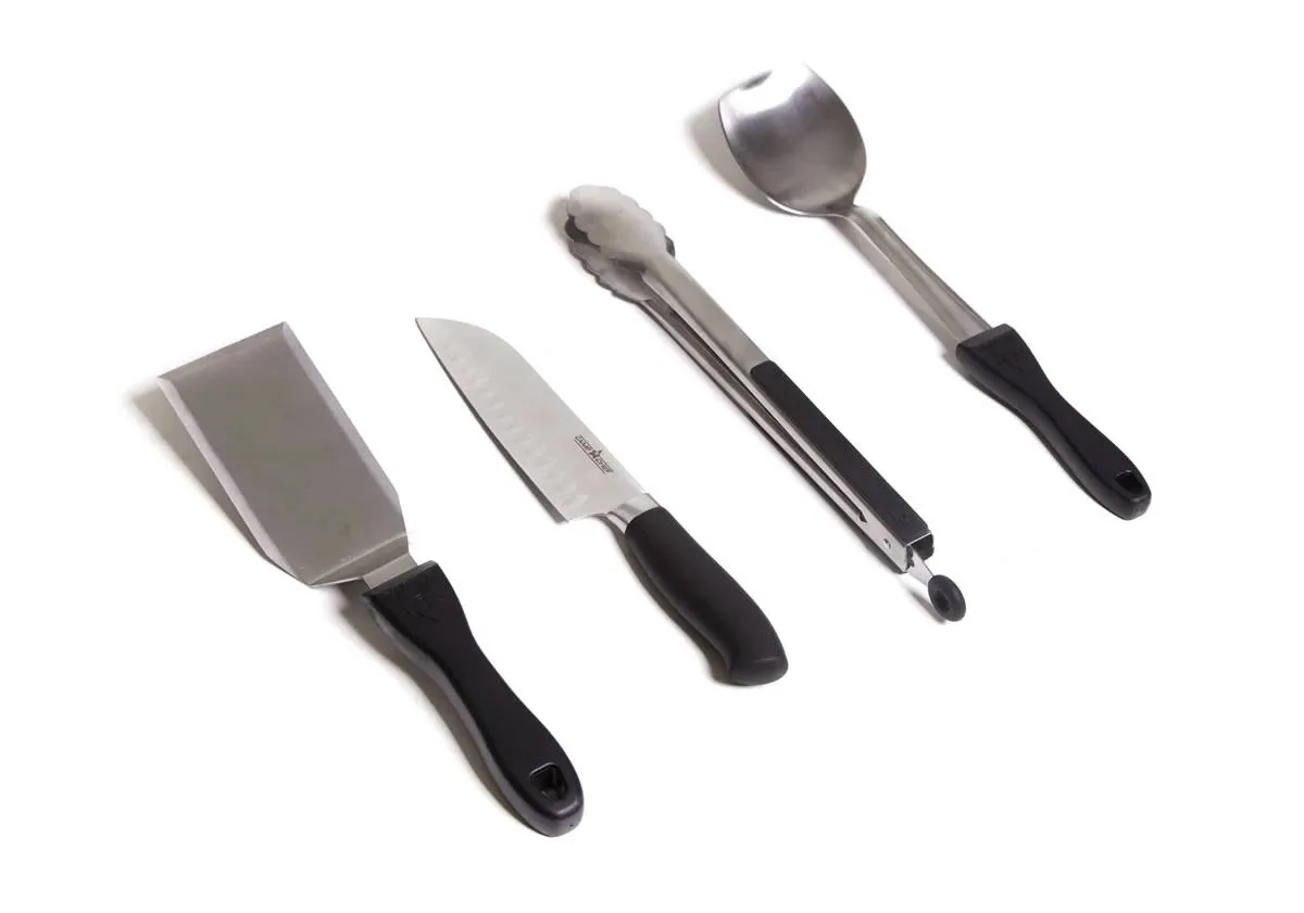 Camp Chef 5 Piece All Purpose Chef Set kokkesett 5 deler med etui