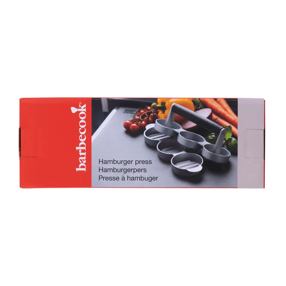 Barbecook Mini hamburgerpresse for 3 burgere
