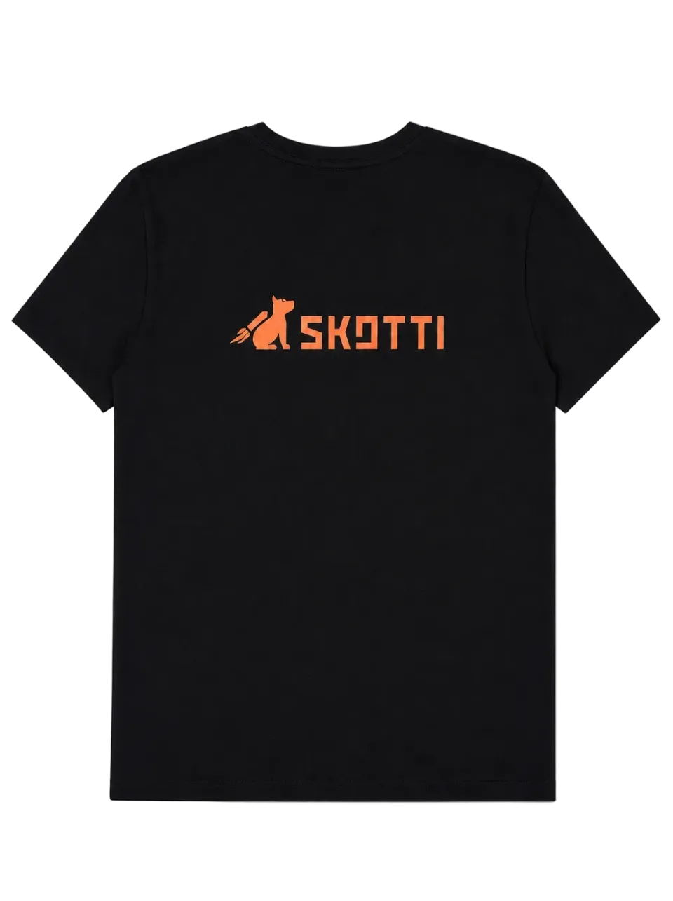SKOTTI Logo T-Shirt t-skjorte S–XXL i økologisk bomull