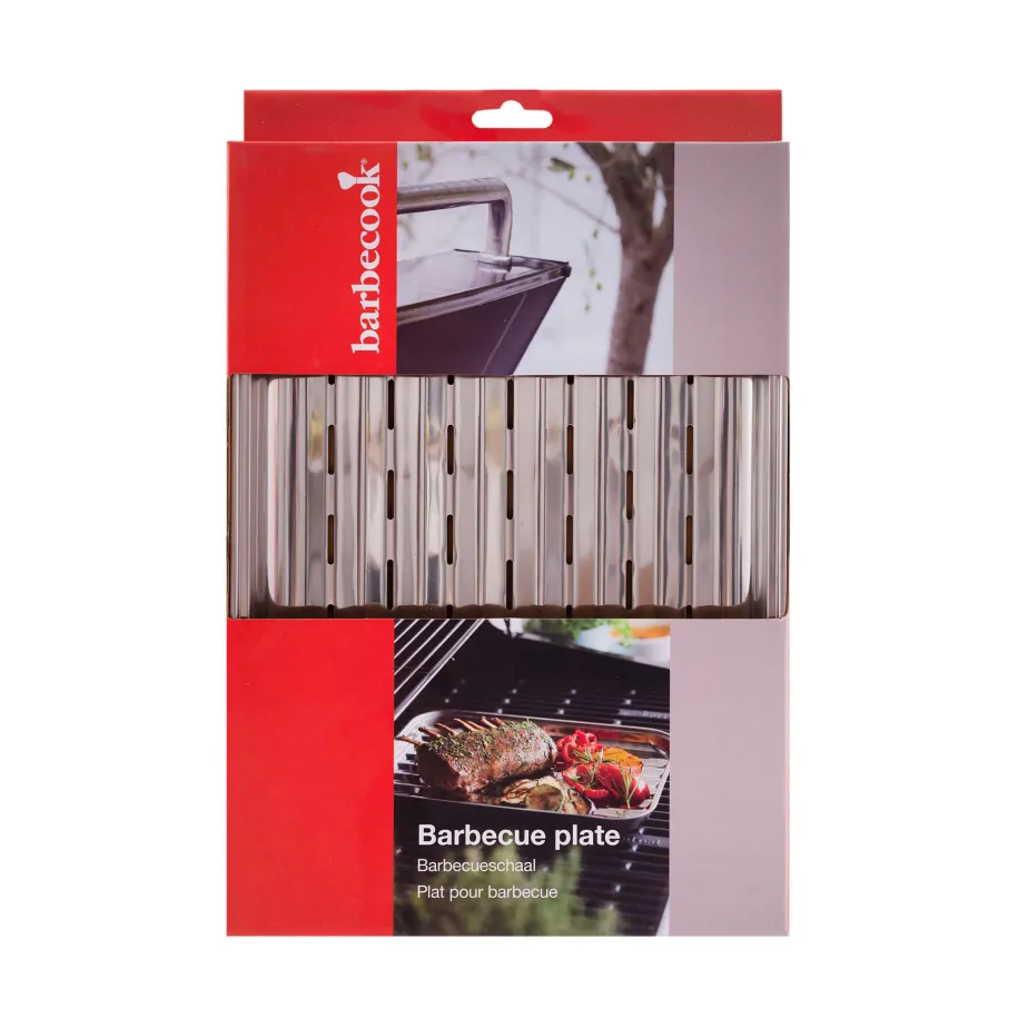 Barbecook gjenbrukbar grillpanne i rustfritt stål