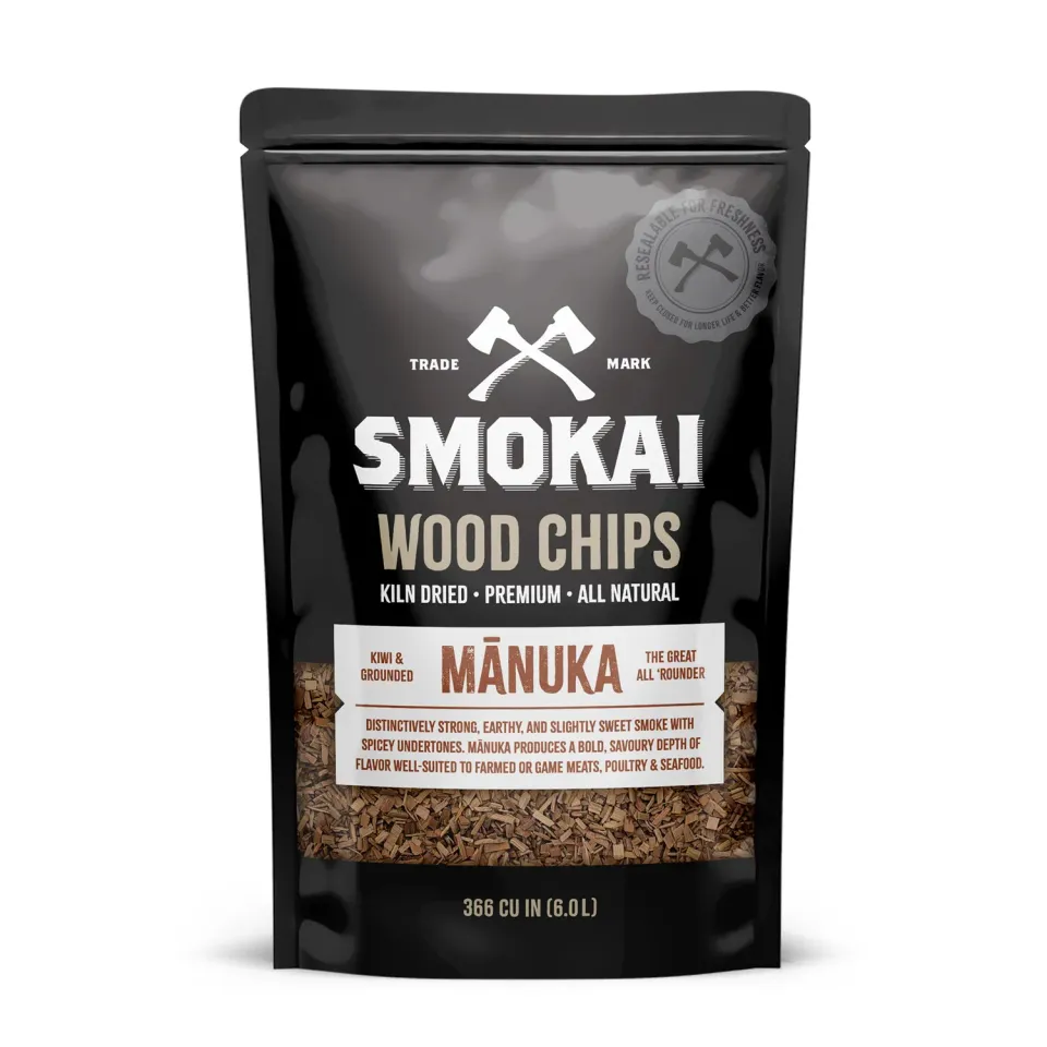 SMOKAI Premium Manuka røykeflis 6L tung røyk