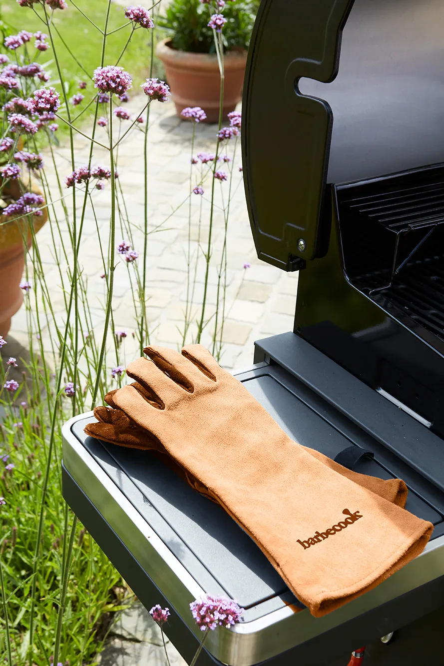 Barbecook grillhansker 2 stk mykt skinn