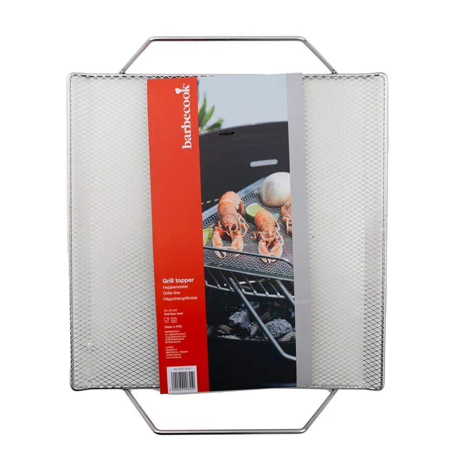 Barbecook grill topper i rustfritt stål