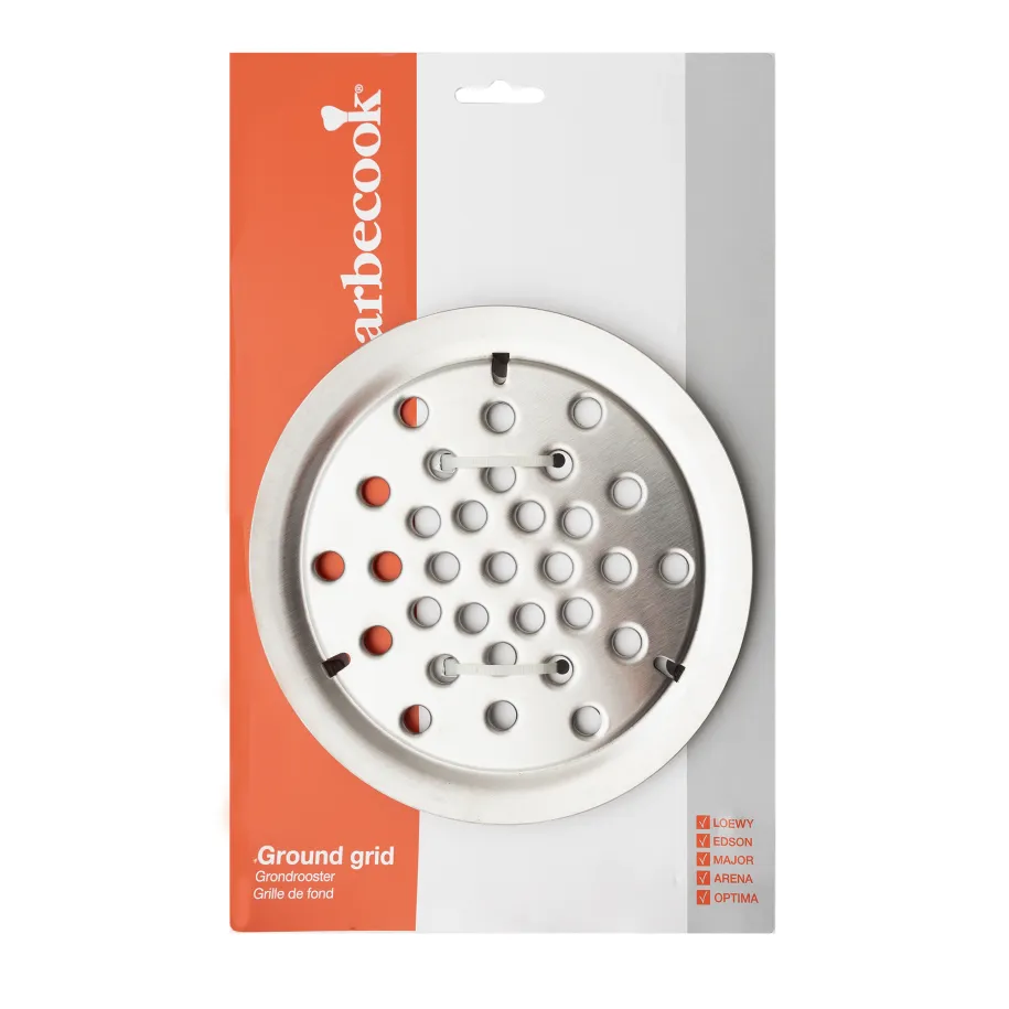 Barbecook Ground grid bunnrist 18 cm rustfritt stål