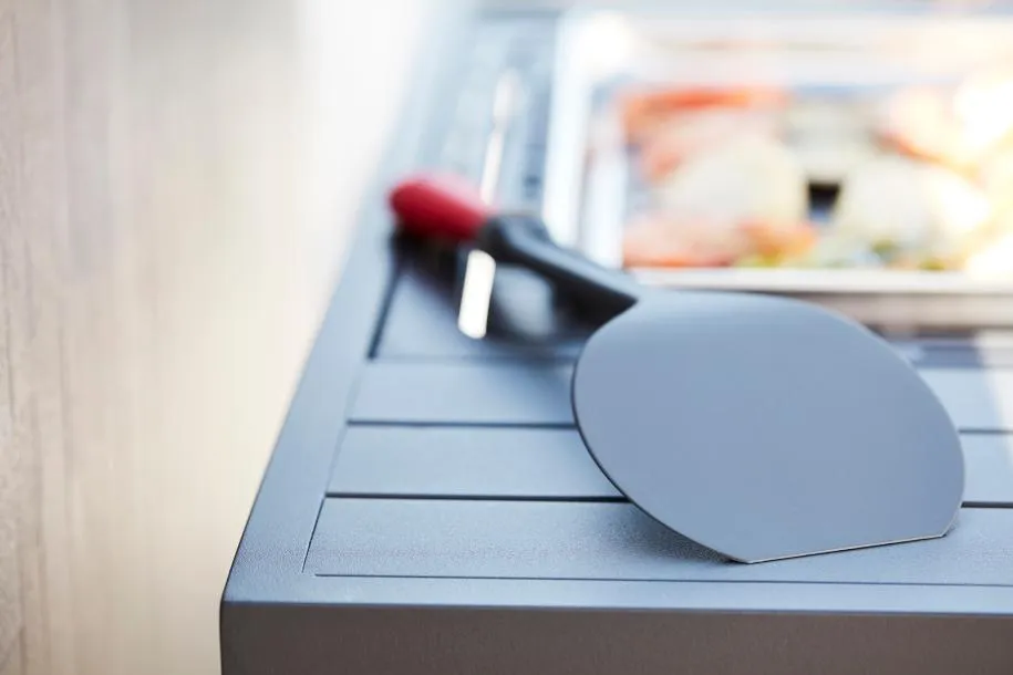 Barbecook nylon stekespade til plancha, rød
