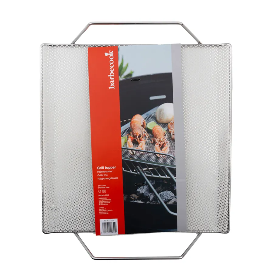 Barbecook grill topper i rustfritt stål