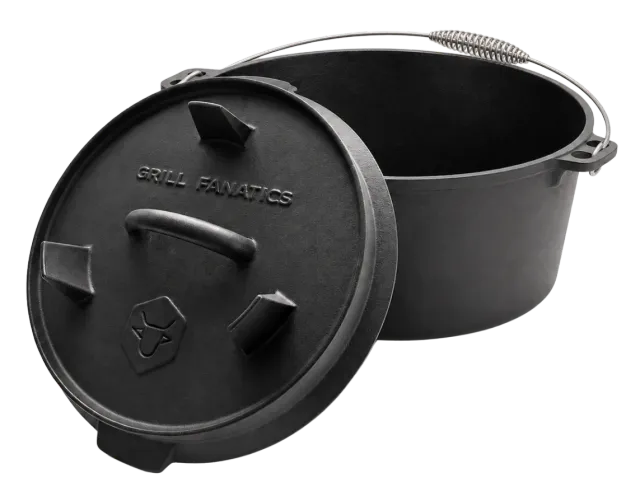 Grill Fanatics Dutch Oven 7L støpejernsgryte 7 liter