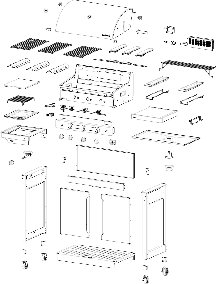 Barbecook Brahma 5.2 gassgrill