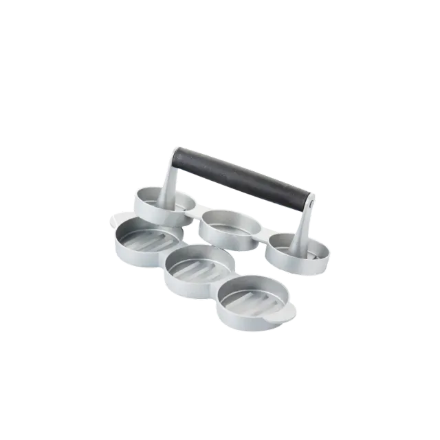 Barbecook Mini hamburgerpresse for 3 burgere