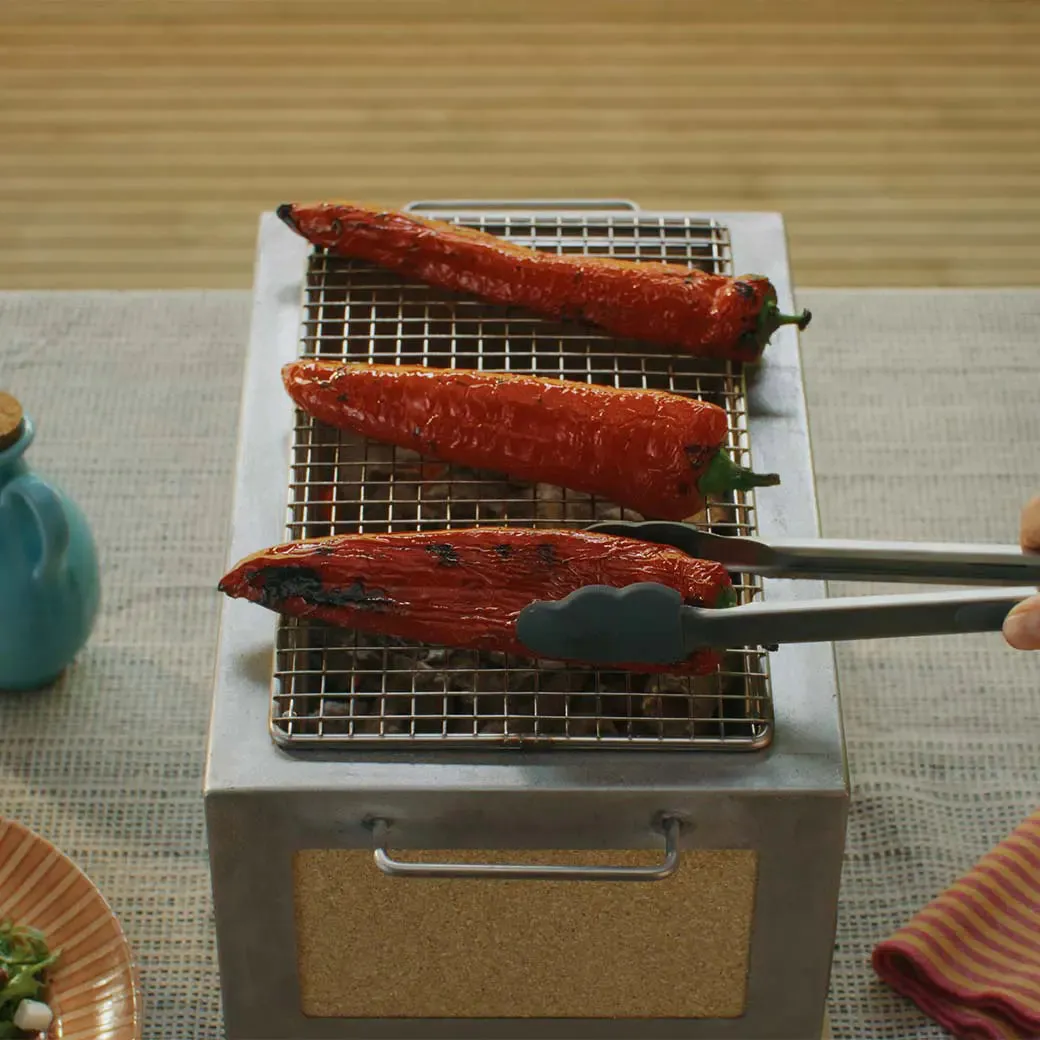 Nano Kasai Konro Grill grill med ramme 2–3 personer