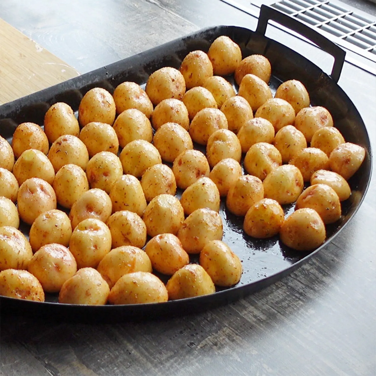 SnS Grills Slow 'N Sear Roasting Bundle kullkurv og stekepanne