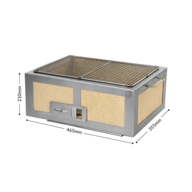 Kasai Medium Wide Konro-grill 350 × 460 mm
