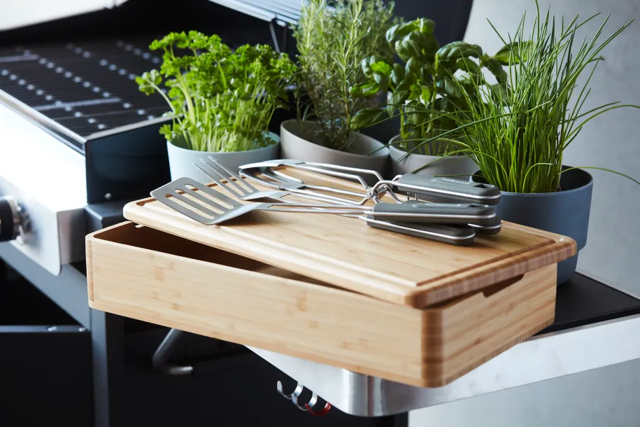 Barbecook Bamboo Box oppbevaringsboks til grillredskap FSC