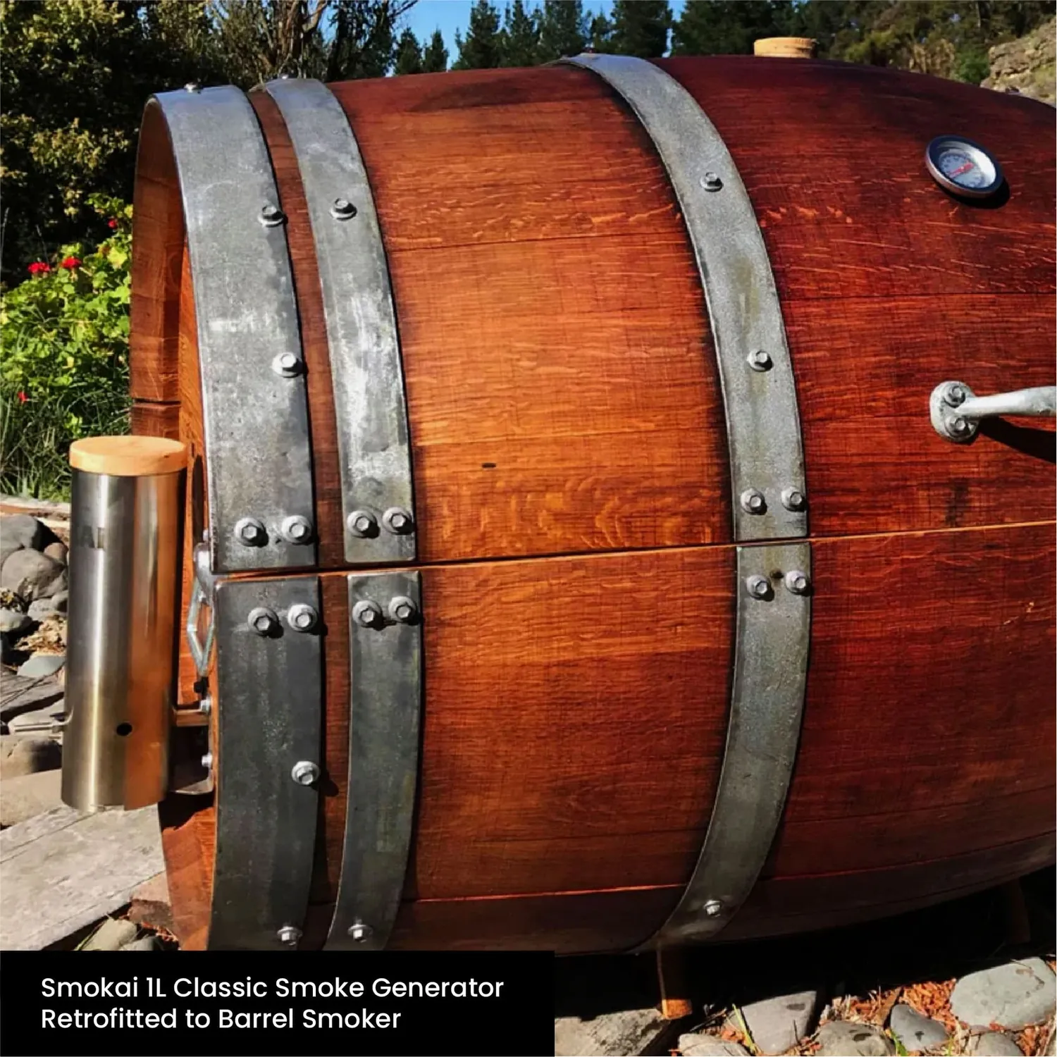 SMOKAI Classic 1 Litre røykenerator justerbar røykmengde