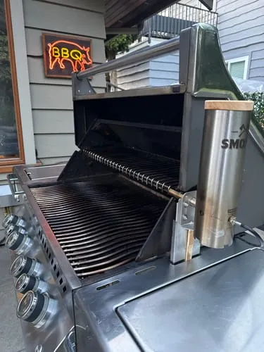 SMOKAI Classic 1L-adapter til grillrotisseri i rustfritt stål