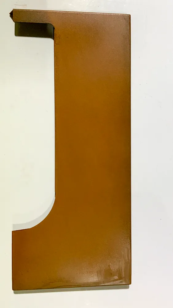 Barbecook Nestor Island Corten venstre sideplate til pidestall